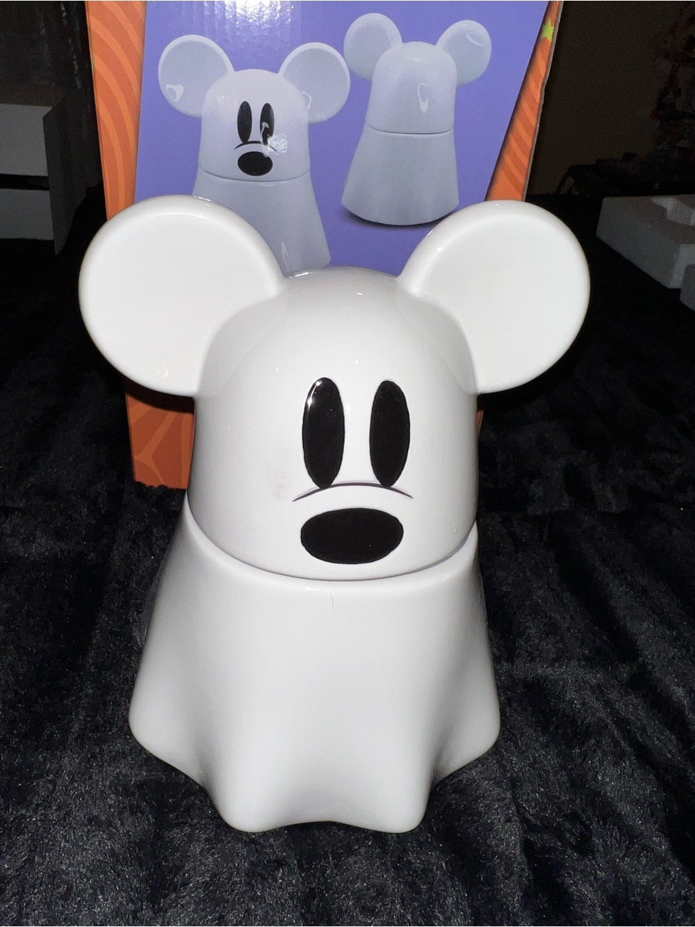 Mickey ghost candy bowl Halloween